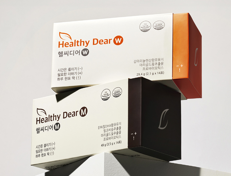 소중한 건강함을 담은 올인원 멀티팩 헬씨디어 영양제
