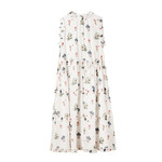 잔잔한 플라워 패턴의 슬리브리스 드레스 48만2천원 테드베이커.