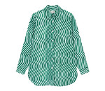 수채화 물감으로 그린 듯한 패턴의 셔츠 75만원 드리스 반 노튼.